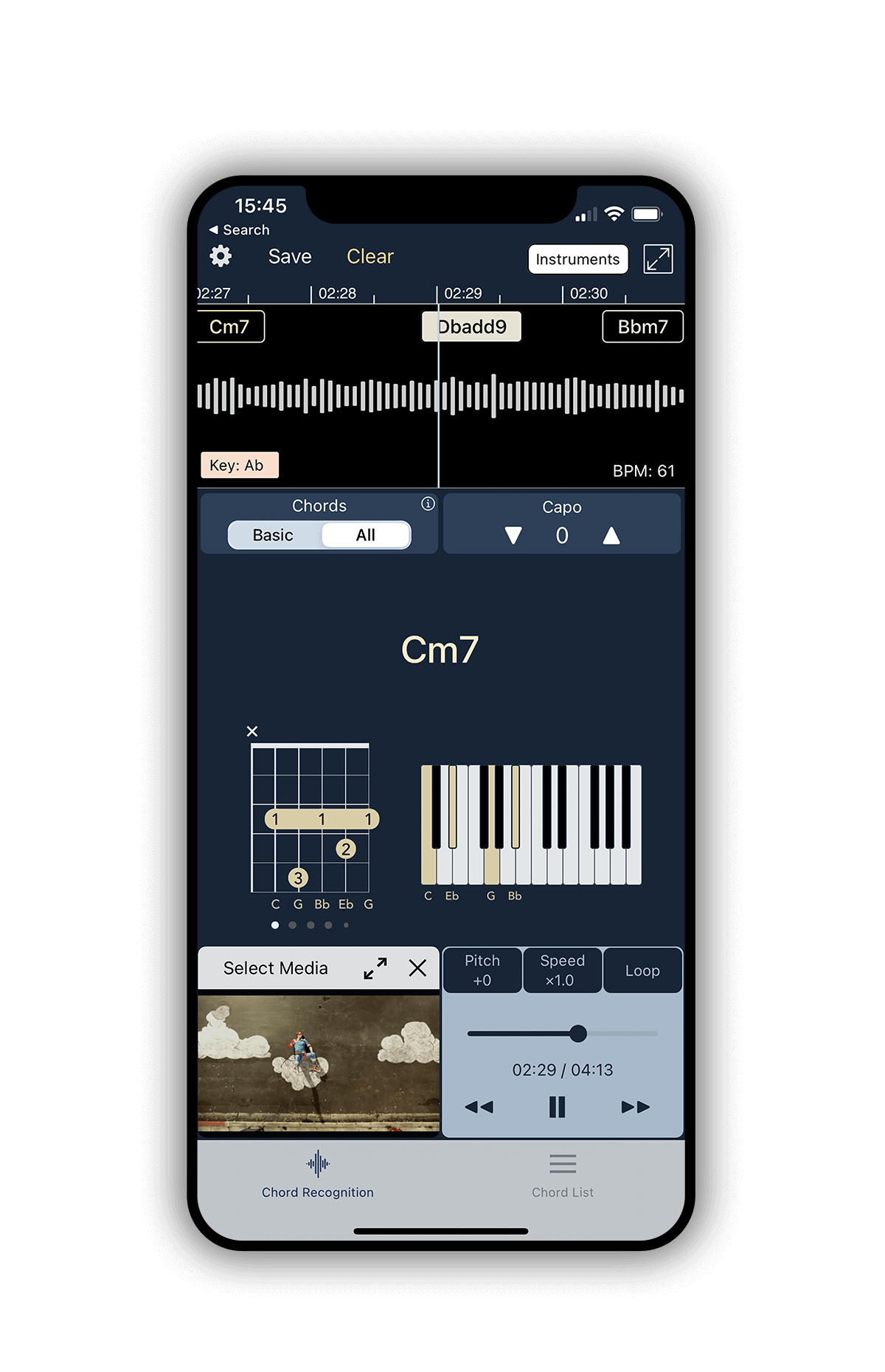 Chord ai app screenshot